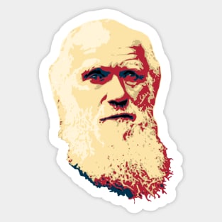 Charles Darwin Sticker